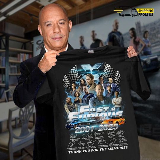 Discover Fast And Furious Anniversary Shirt, Fast And Furious Shirt