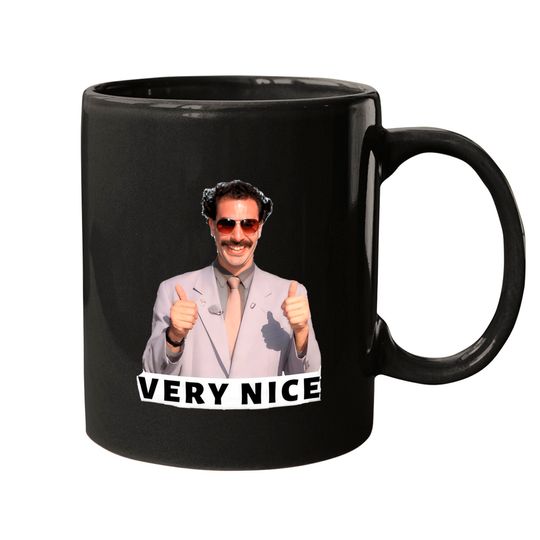 Discover Borat Very Nice Mugs
