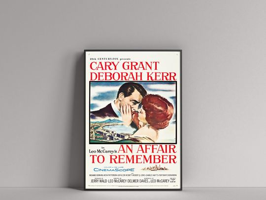 Discover An Affair to Remember (1957) Movie Film POSTER (Cary Grant, Deborah Kerr)