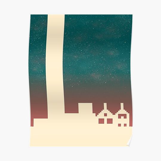 Discover Achievement City Premium Matte Vertical Poster