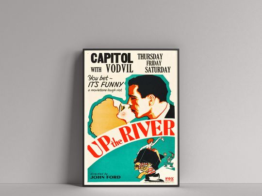 Discover Up the River (1930) Movie Film POSTER (Spencer Tracy, Claire Luce)
