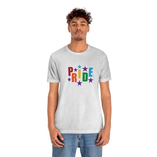 Discover Pride Stars Unisex Short Sleeve Tee