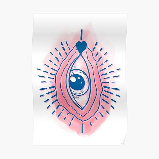 Discover Vulva Premium Matte Vertical Poster