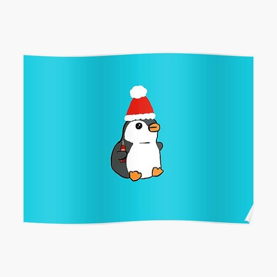 Discover Coke Penguin! Premium Matte Vertical Poster