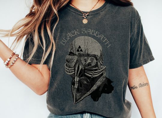 Discover Black Sabbath T-Shirt, Oversized Shirt, Classic Rock