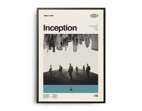 Discover Inception Poster, Christopher Nolan Movie