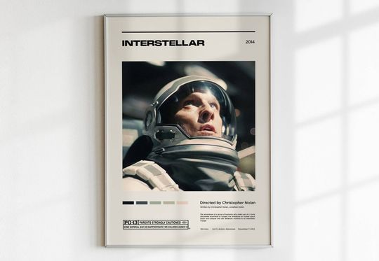 Discover Interstellar Christopher Nolan Poster