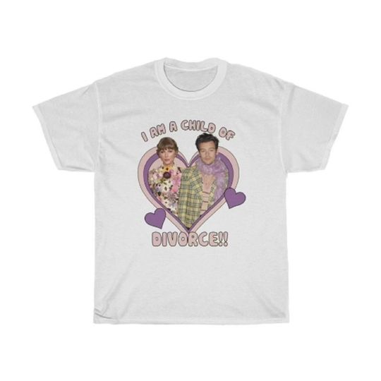 Discover Vintage I am a Child of Divorce T-shirt, Funny Unisex T-shirt