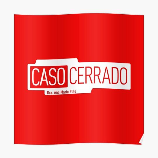 Discover Caso Cerrado Premium Matte Vertical Poster