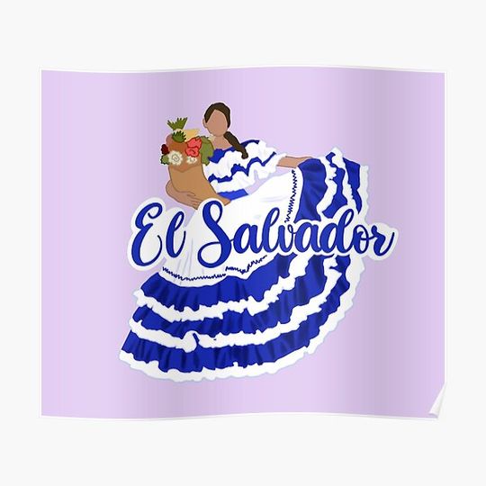 Discover El Salvador Premium Matte Vertical Poster