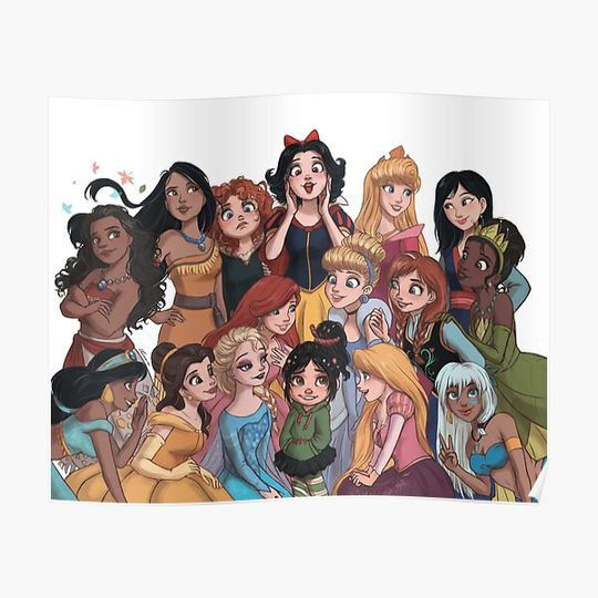 Discover She is a princess! Premium Matte Vertical Poster