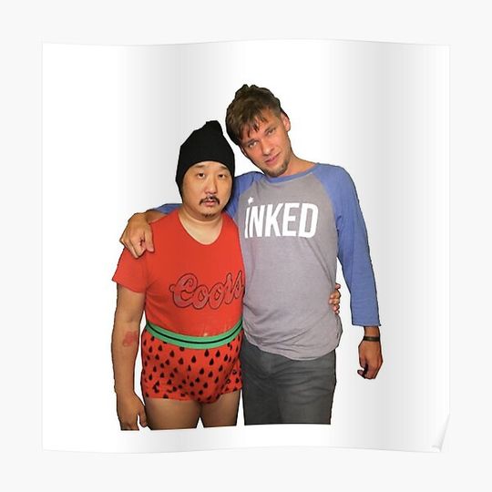 Discover Bobby Lee Theo Von Tigerbelly Podcast Premium Matte Vertical Poster
