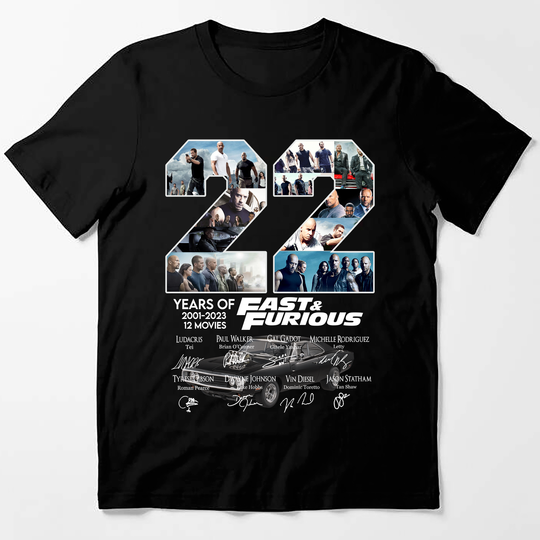 Discover Fast and Furious Anniversary Shirt
