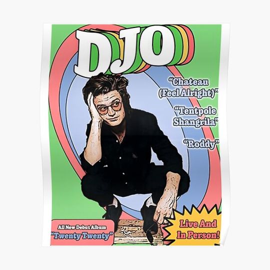 Discover Djo a Joe Keery Premium Matte Vertical Poster