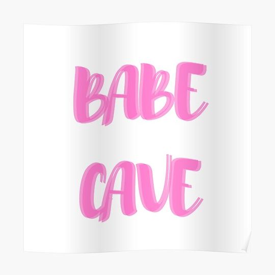 Discover Babe Cave Premium Matte Vertical Poster