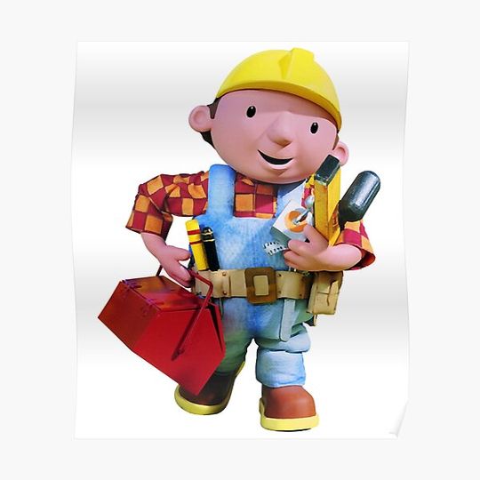 Discover Bob The Builders Premium Matte Vertical Poster