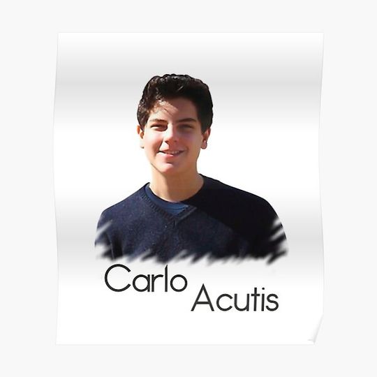 Discover Carlo Acutis Premium Matte Vertical Poster