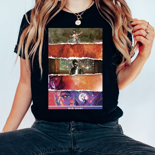 Discover Kid Cudi T-shirt, Man on the Moon, Kid Cudi Shirt