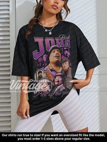 Discover John Pork Shirt, Funny shirt, Classic 90s Graphic Tee