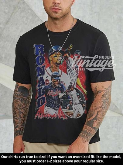 Discover Ronald Acuna Jr. Shirt, Baseball shirt, Classic 90s Graphic Tee