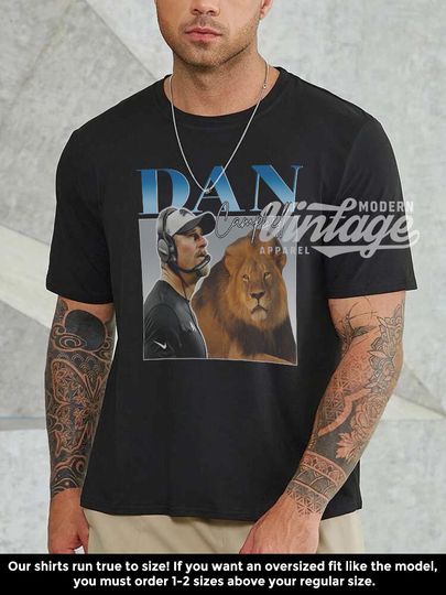 Discover Dan Campbell Shirt, Football shirt, Classic 90s Graphic Tee