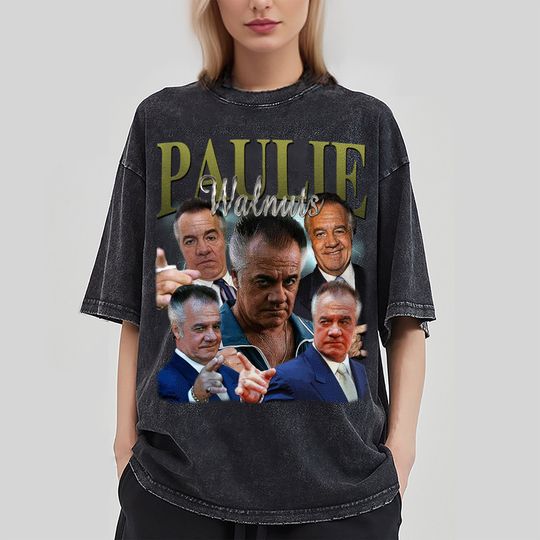 Discover Paulie Walnuts Vintage Washed T-Shirt,