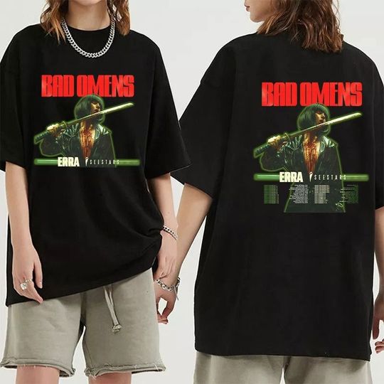 Discover Bad Omen Concrete Forever Tour With Erra and I See Stars 2023 Shirt