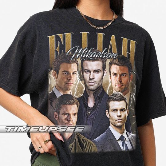 Discover Elijah Mikaelson Vintage T-Shirt, Gift For Women and Man Unisex T-Shirt
