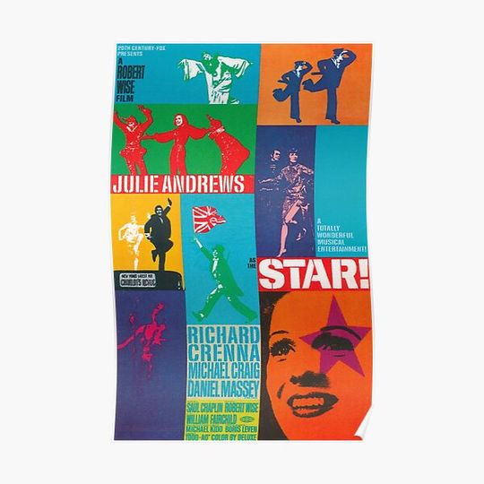Discover Star! - a Julie Andrews movie (1968) Premium Matte Vertical Poster