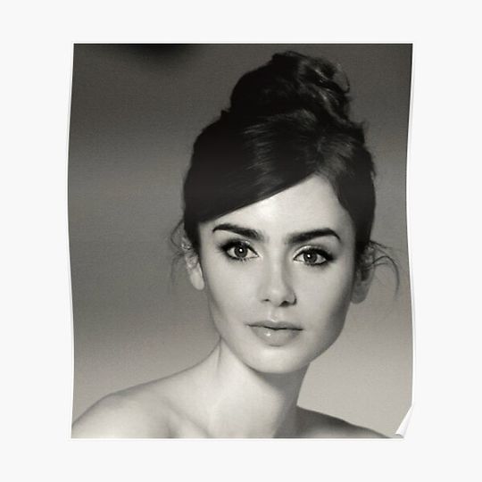 Discover Lily Collins Premium Matte Vertical Poster