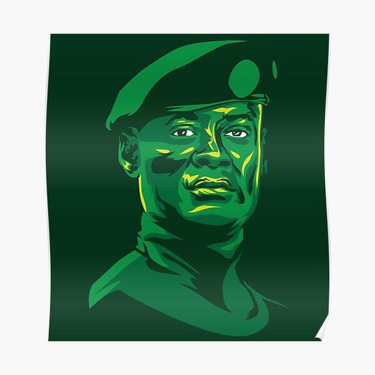 Discover Khallid Muhammad African Revolutionaries Premium Matte Vertical Poster