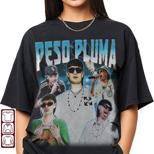 Discover Peso Pluma Retro Vintage Tour Shirt