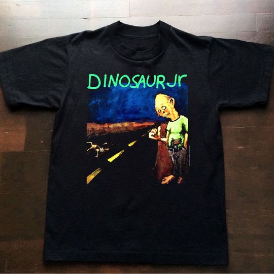 Discover 1993 Dinosaur Jr Where You Been Album Promo T-Shirt, Rock Band Shirt