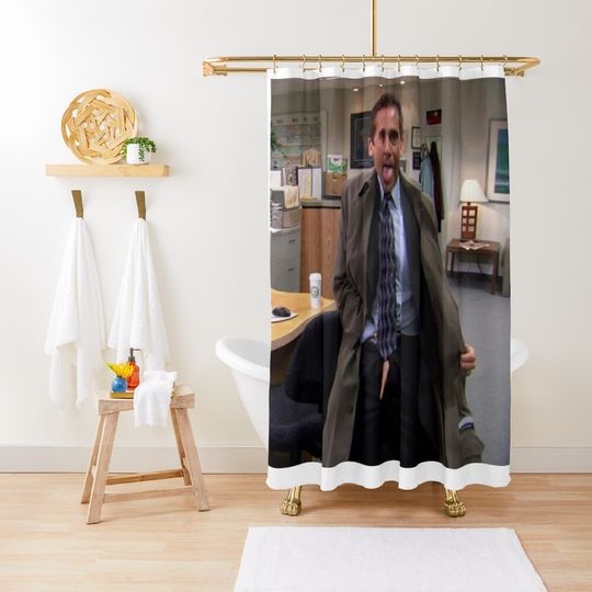 Discover Michael Scott Shower Curtain