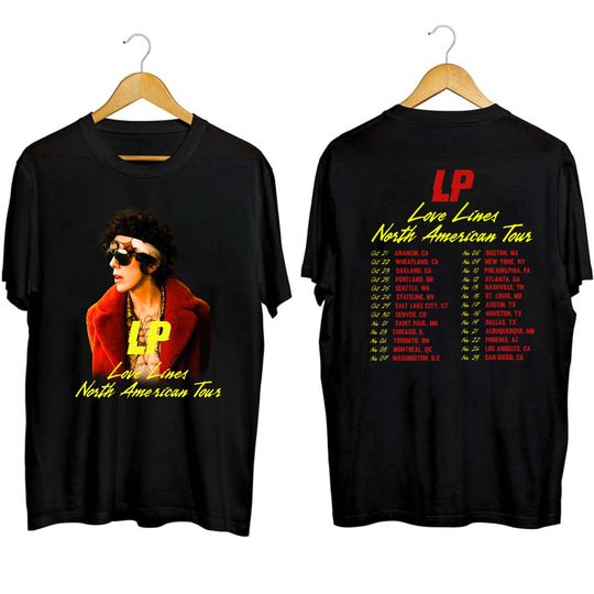 Discover LP Love Lines North American Tour 2023 Shirt