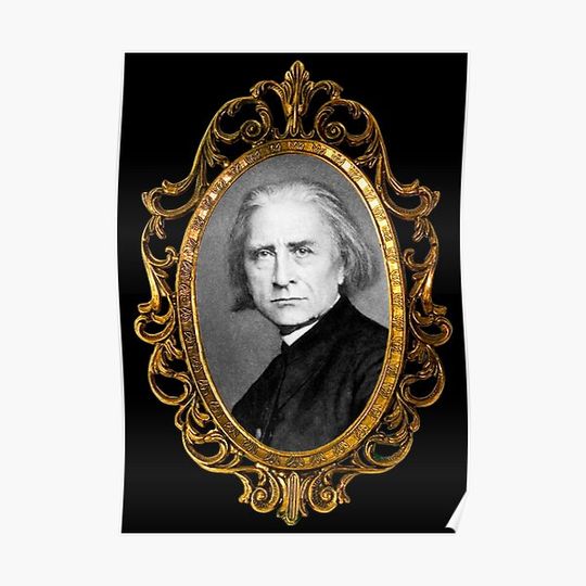 Discover Franz Liszt Premium Matte Vertical Poster
