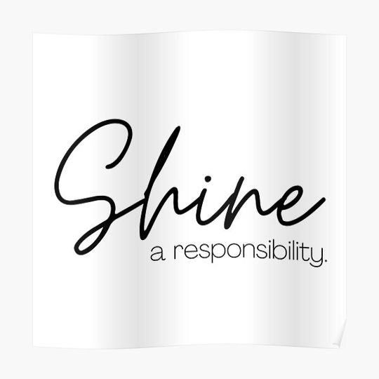 Discover Shine Premium Matte Vertical Poster