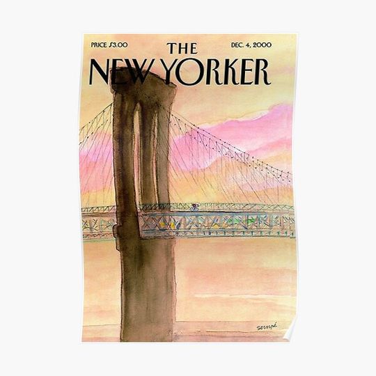 Discover The New Yorker Premium Matte Vertical Poster