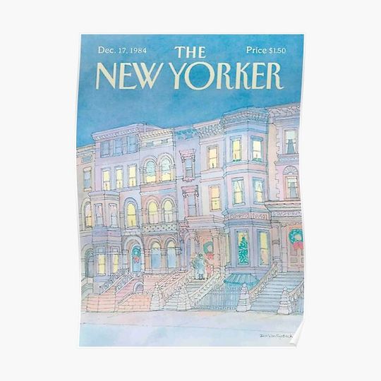Discover The New Yorker Poster Premium Matte Vertical Poster