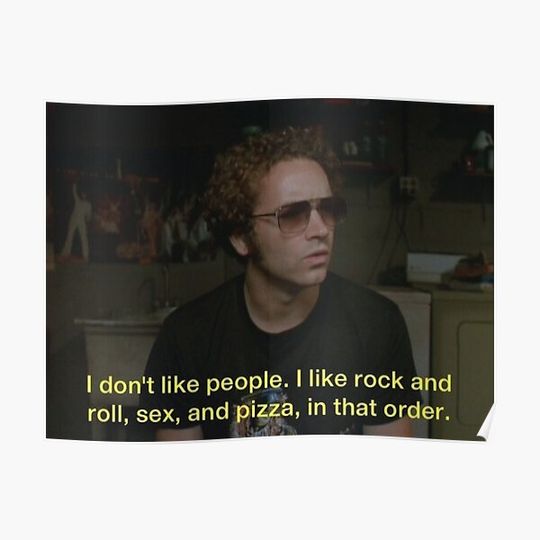 Discover Hyde Quote from That 70s Show Premium Matte Vertical Poster