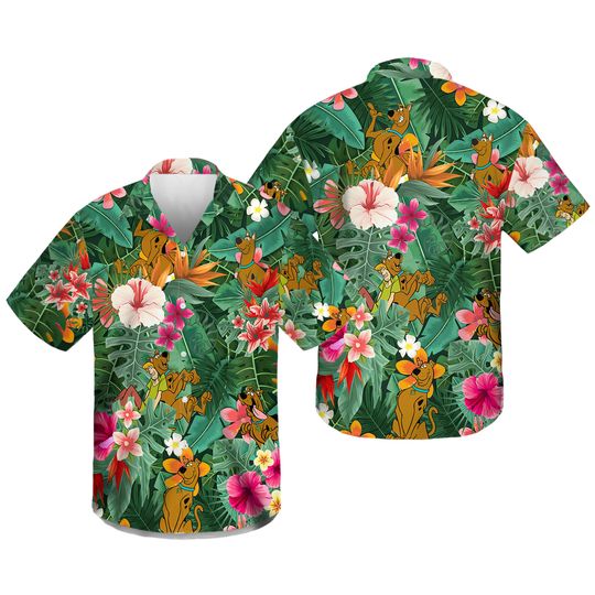 Discover Scooby Doo Hawaiian Shirt, Summer Hawaiian Aloha