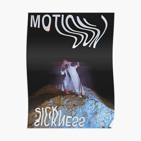 Discover Motion Sickness Cover Premium Matte Vertical Poster