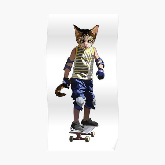 Discover Kool Kat Premium Matte Vertical Poster