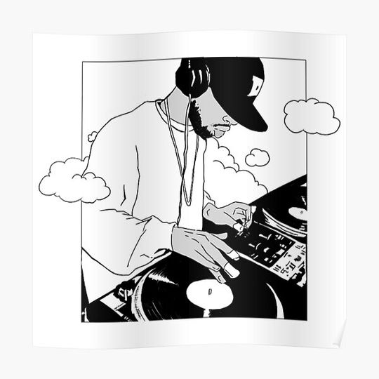 Discover j dilla beat Premium Matte Vertical Poster