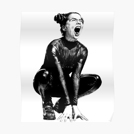 Discover Bjork Black Premium Matte Vertical Poster