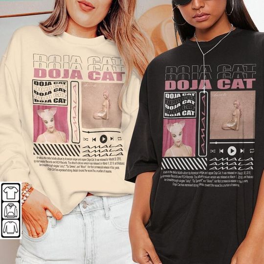 Discover Doja Cat Rap Shirt, Amala Album Vintage