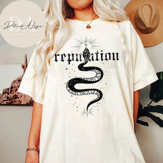 Discover Reputation Snake Shirt, Reputation Merch