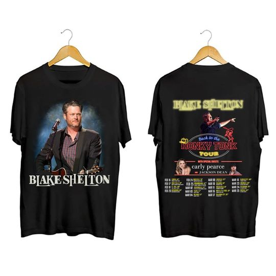 Discover Blake Shelton Tour Shirt , Blake Shelton merch shirt
