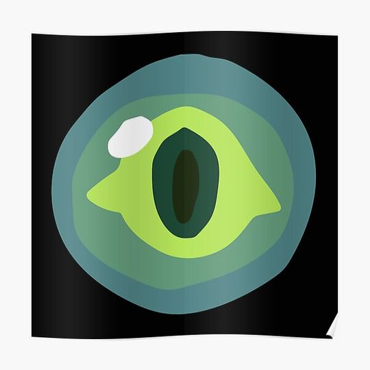 Discover Eye of Ender Minimal Premium Matte Vertical Poster