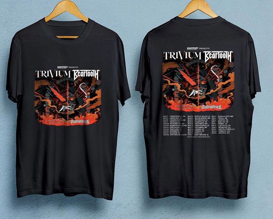 Discover Trivium And Beartooth Shirt The American Tour 2023 Shirts